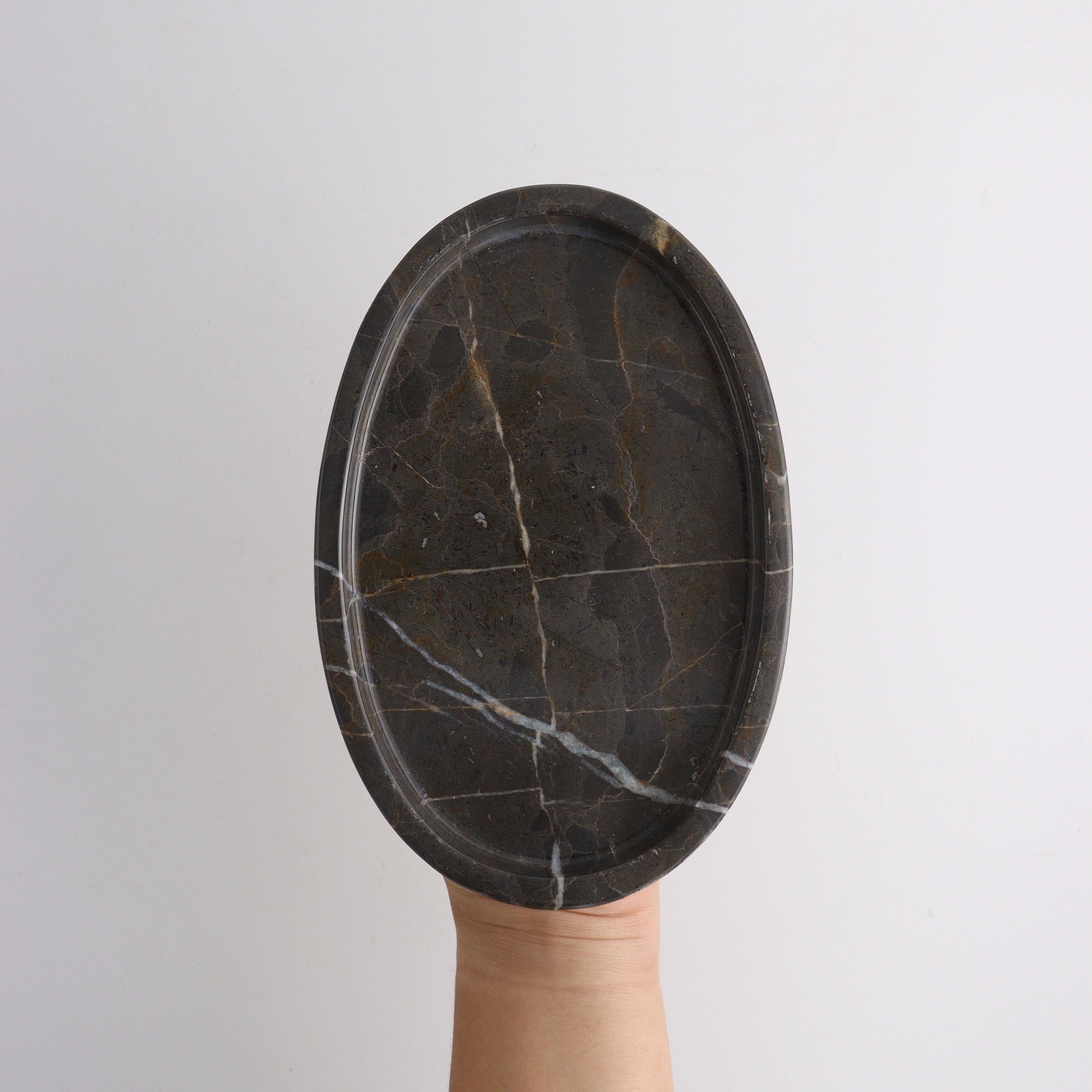 Black Marble Shot Glass