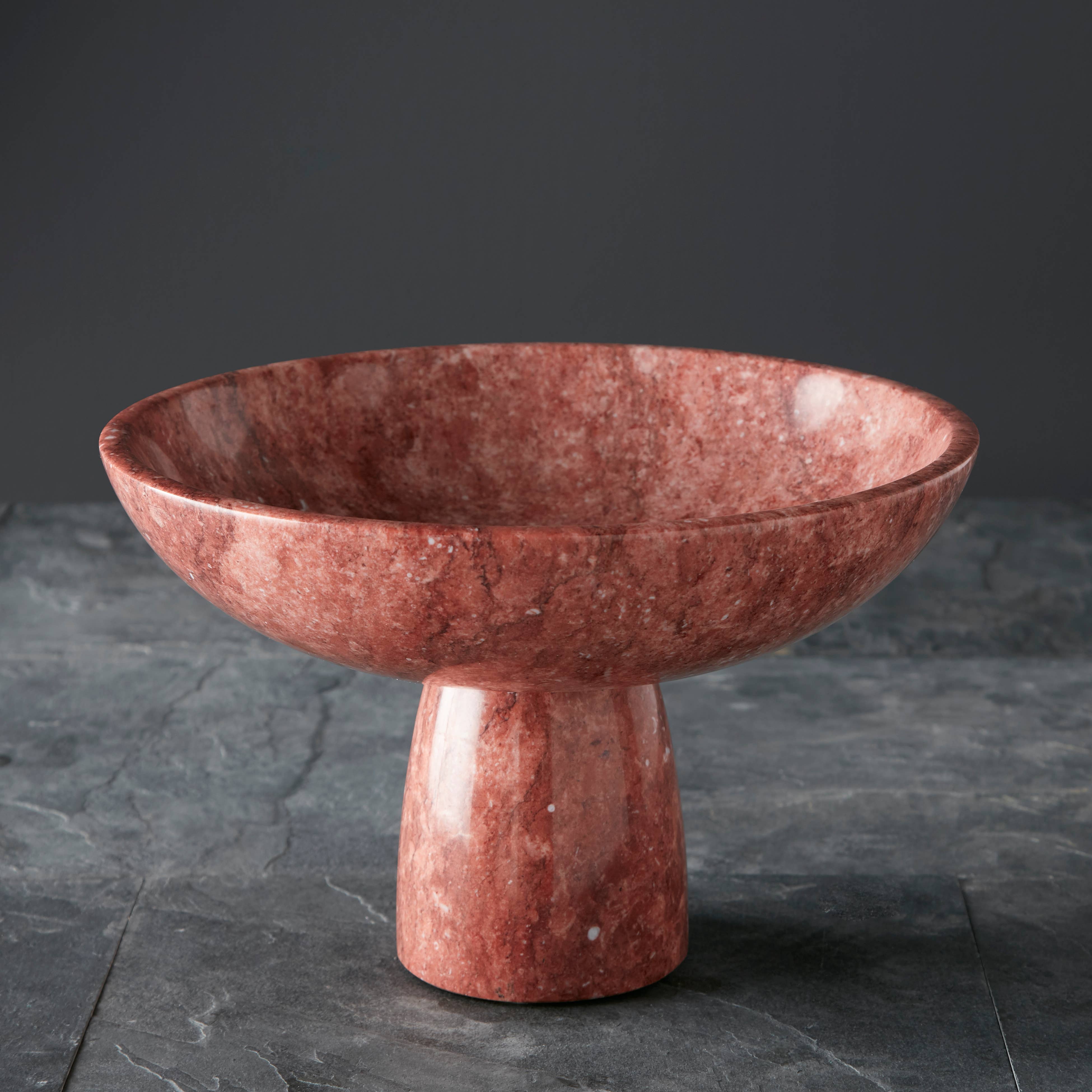 Rhea Collection 12" Rosa Noshera Marble Polished Finish