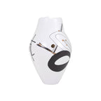 Black and White  Short Vase