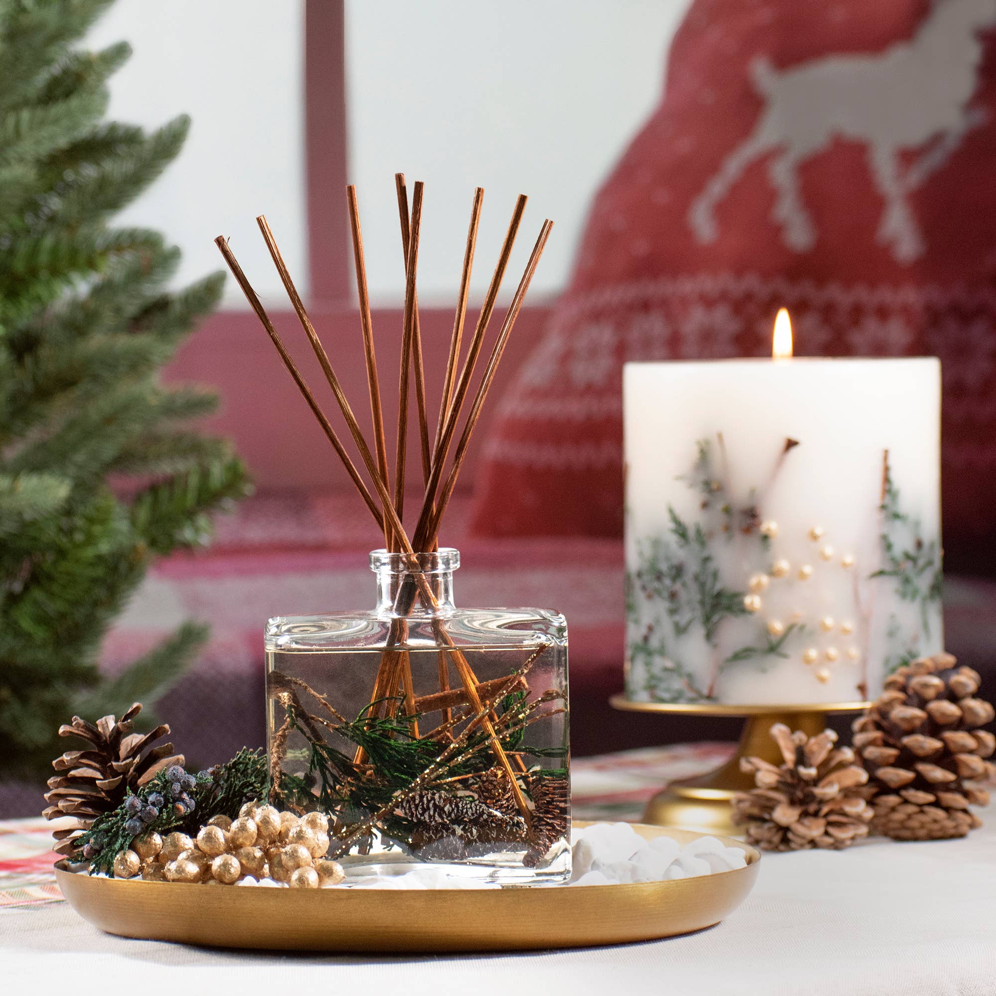 Evergreen Pine Botanical Reed Diffuser