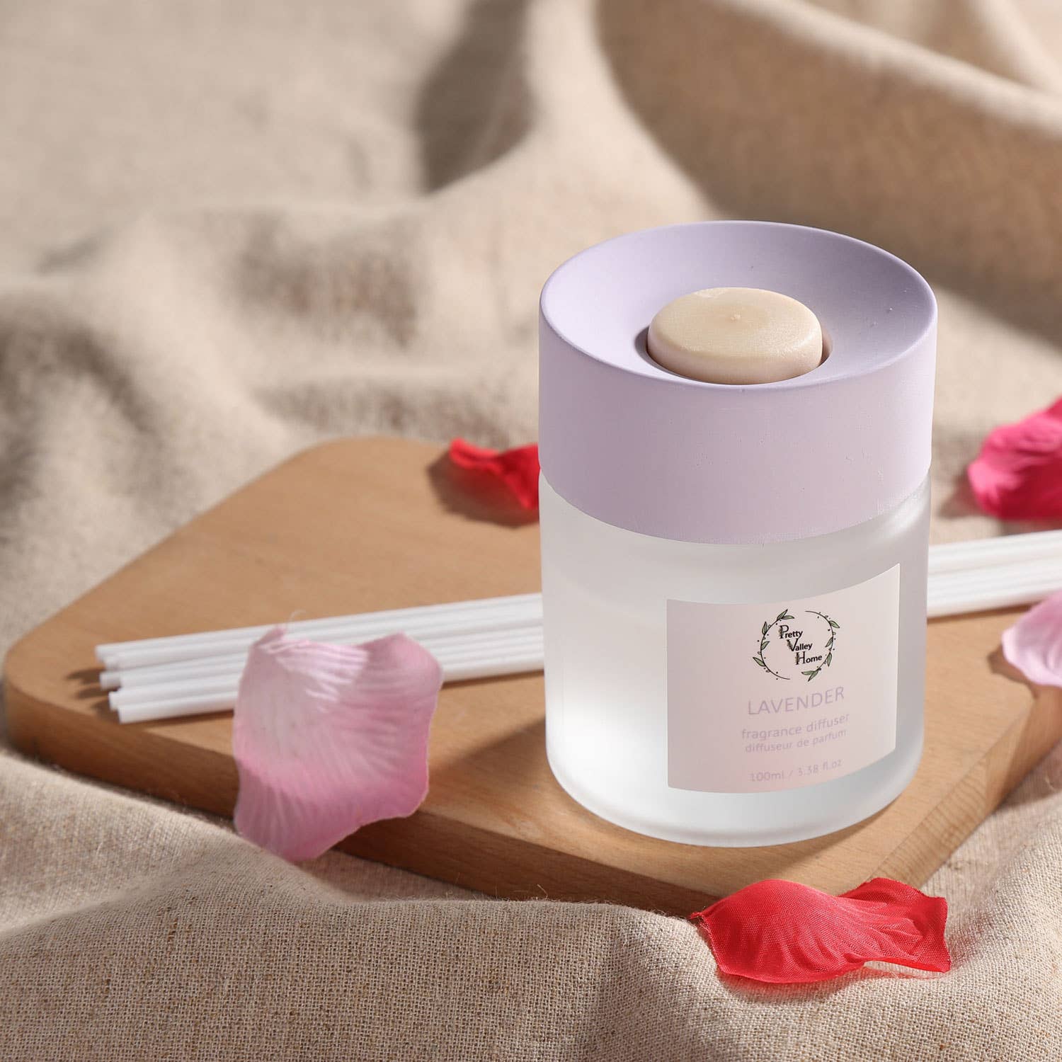 Reed Diffuser Set 100Ml / 3.38fl OZ Gift Box - Lavender
