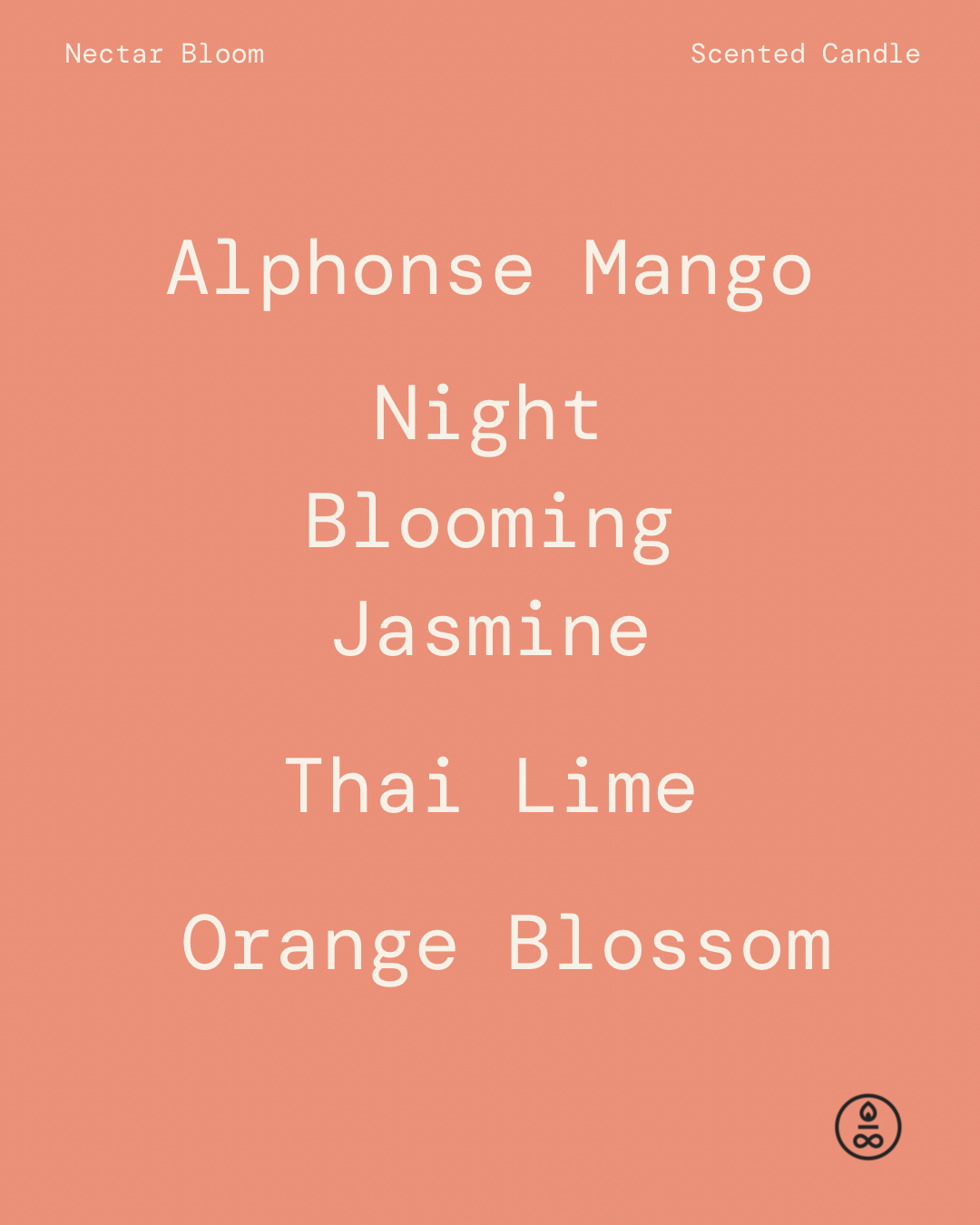 Nectar Bloom Candle 160g