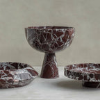 Marble Pedestal Bowl