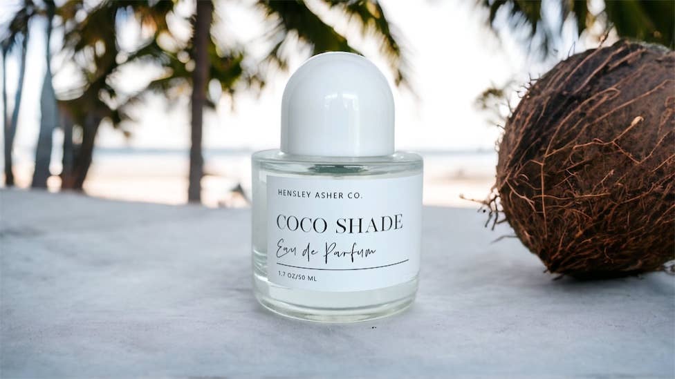1 oz, Coco Shade Organic Alcohol Perfume, Eau de Parfum