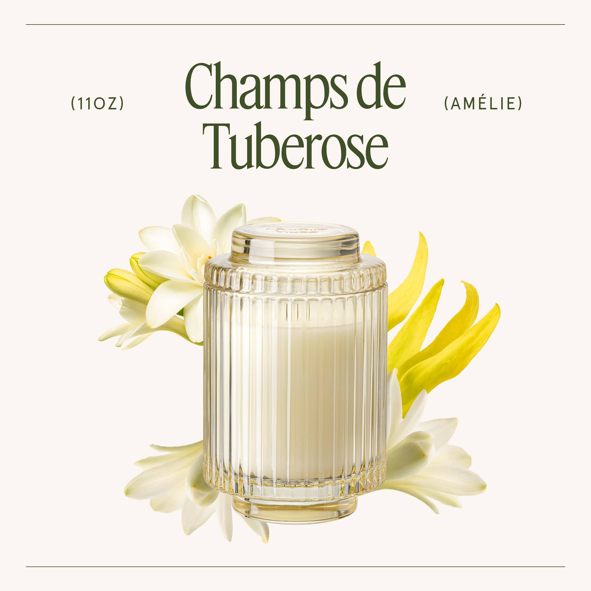 Amélie - Champs de Tuberose 11oz Candle