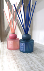 Set of 2 Diffusers - Blue, Pink