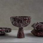Marble Pedestal Bowl