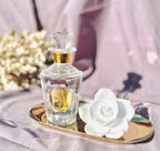 Vintage Rose Ceramic Diffuser -White Lotus
