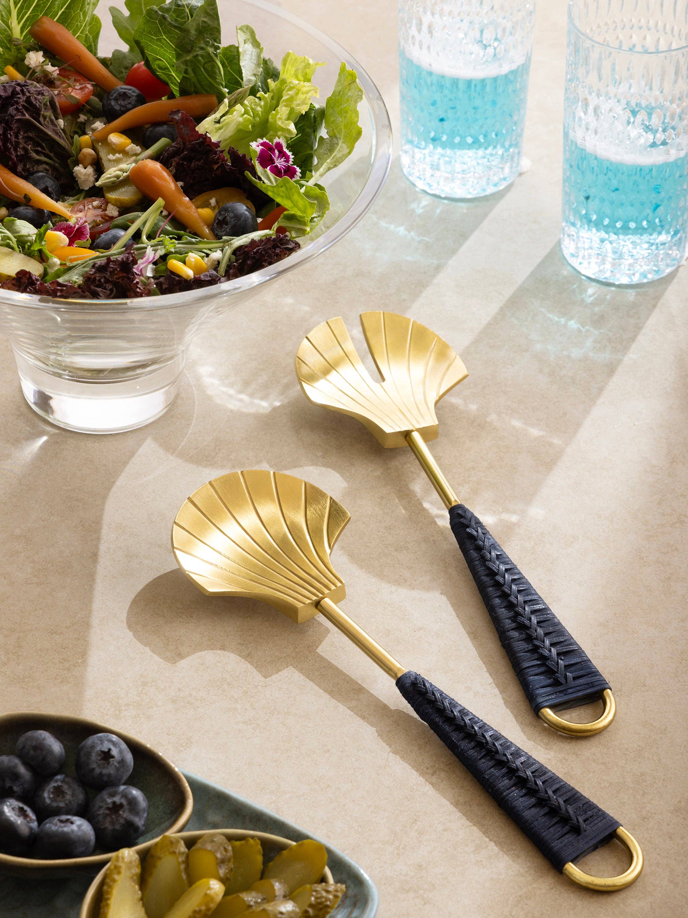 Vitali Salad Servers - 11.5" x 3.5"