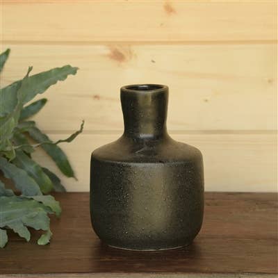 Anders Bottle Vase - Black