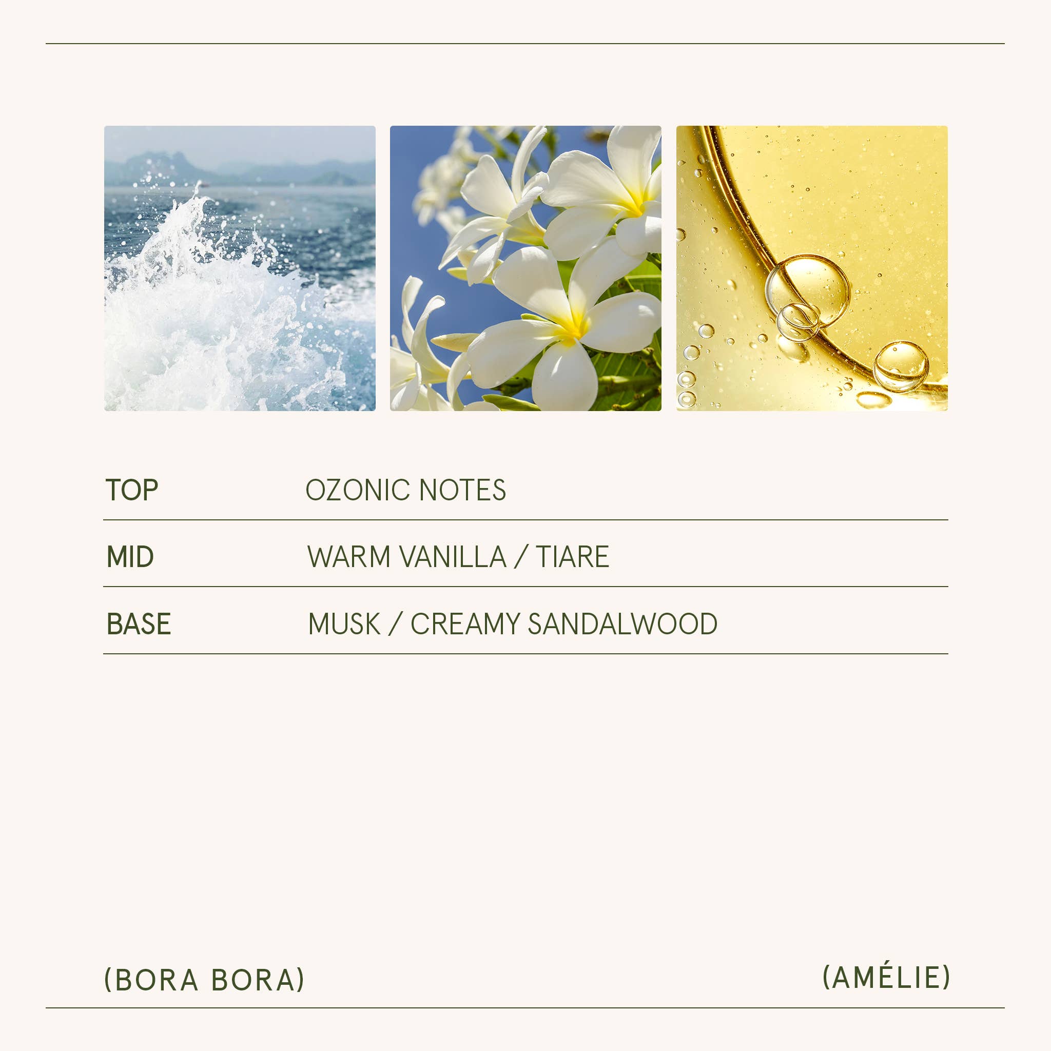 Amélie - Bora Bora 7oz Candle