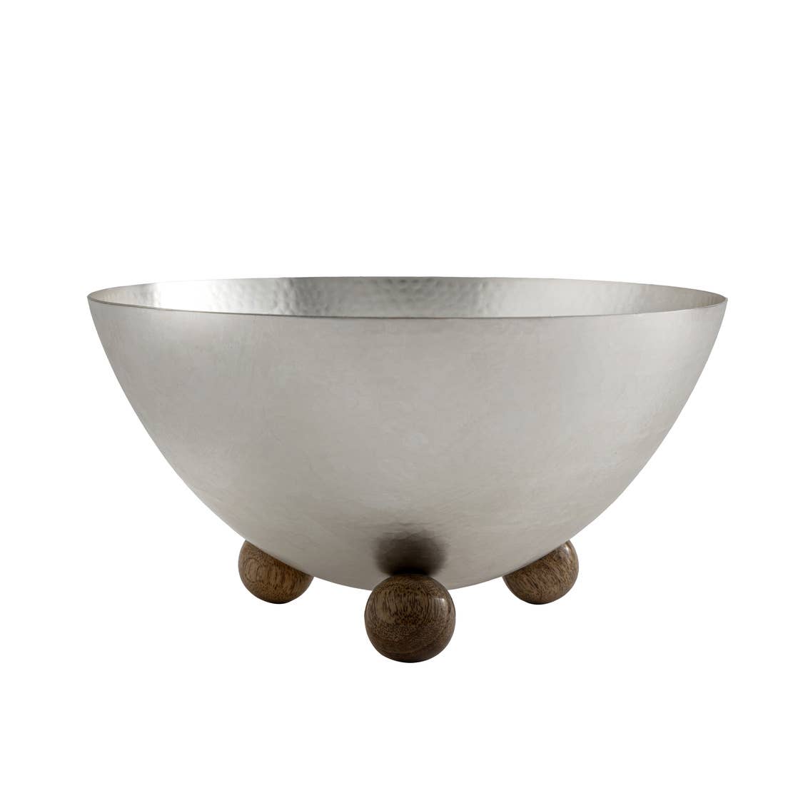 Temari 10" Hammered Silver Bowl