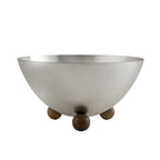 Temari 10" Hammered Silver Bowl