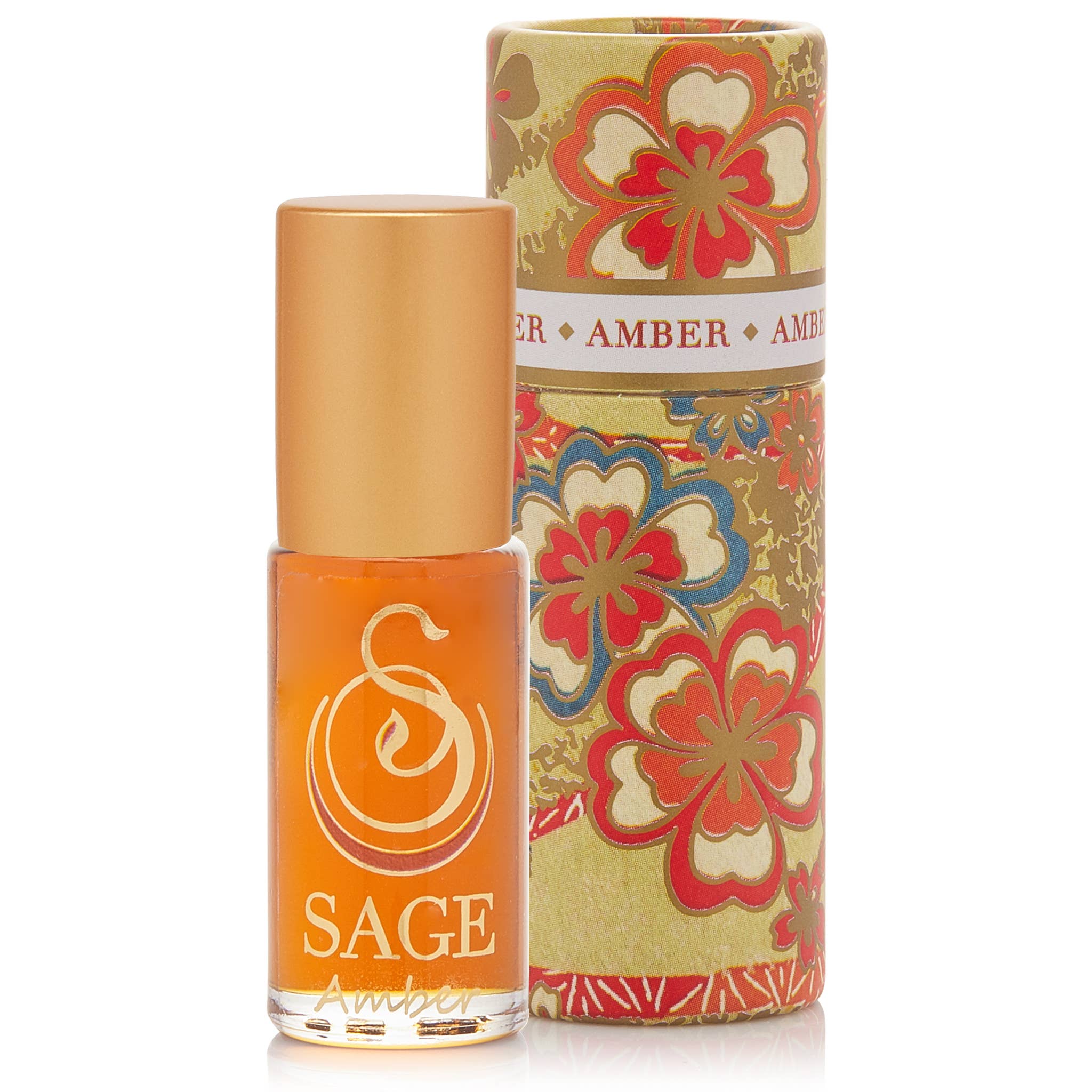 Amber Gemstone Perfume Oil Concentrate Roll-On- 1/8 oz: Amber Gemstone Perfume Oil - 1/8 oz Roll-On