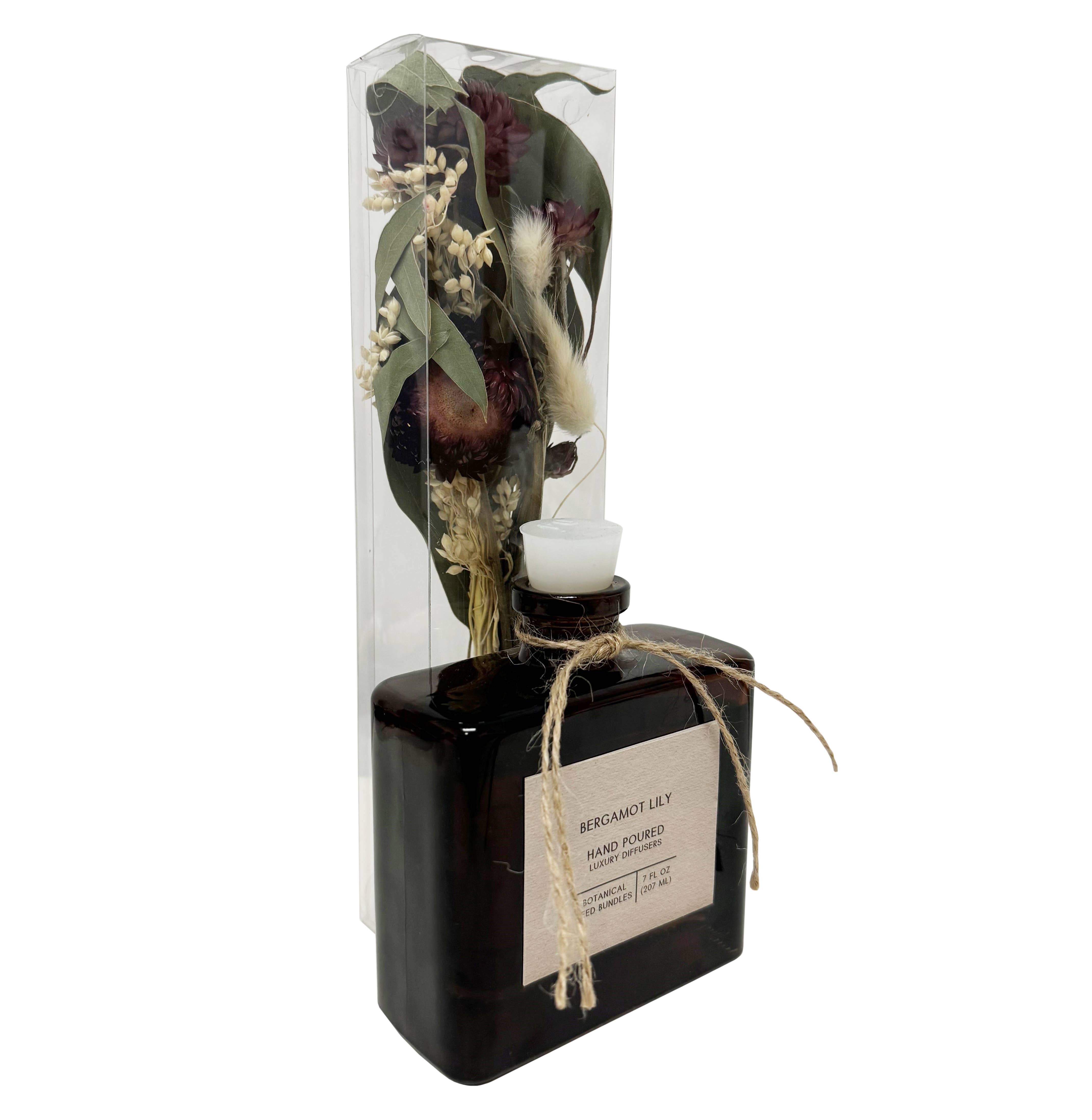 Bergamot Lily Bouquet Reed Bundle Fragrance Diffuser