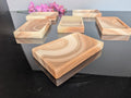 Onyx soap dishes, handcrafted stone trays for soap