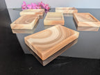 Onyx soap dishes, handcrafted stone trays for soap