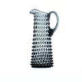 Handblown Hobnail Jug - Tall - Charcoal Haze