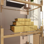 Glam Gold Faux Leather Box Set: Gold