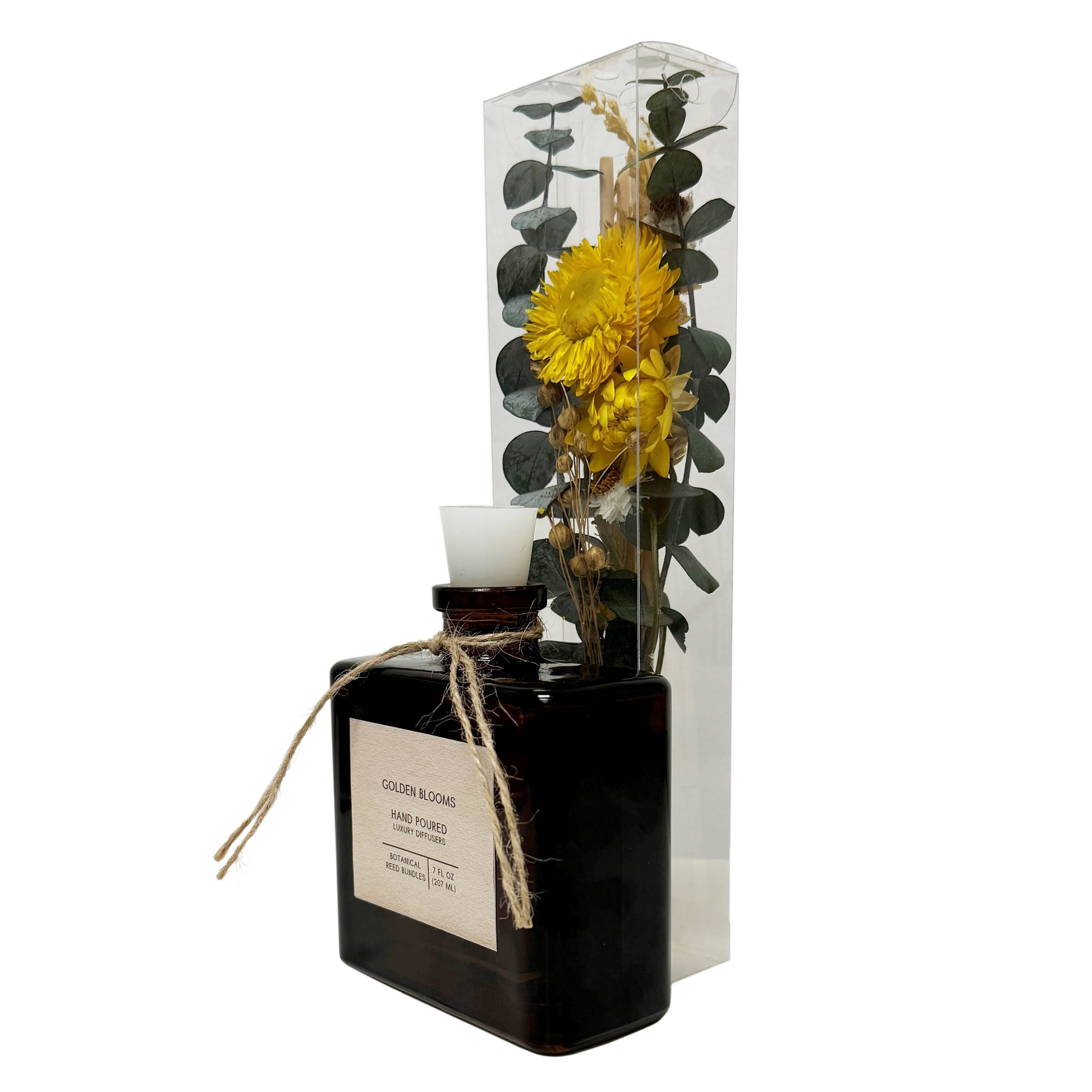 Golden Blooms Bouquet Reed Bundle Fragrance Diffuser