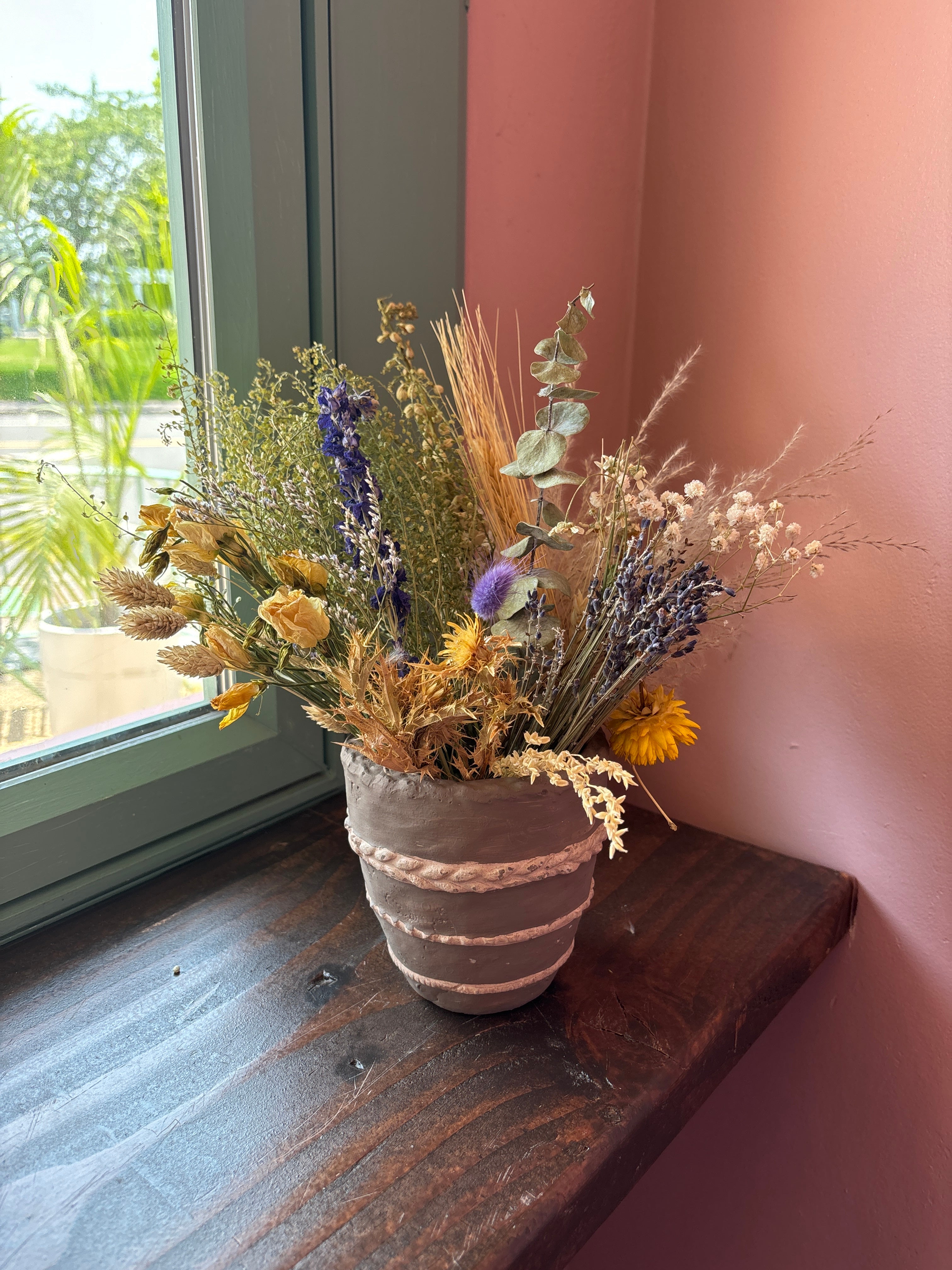 Dried Flowers In Vase #15