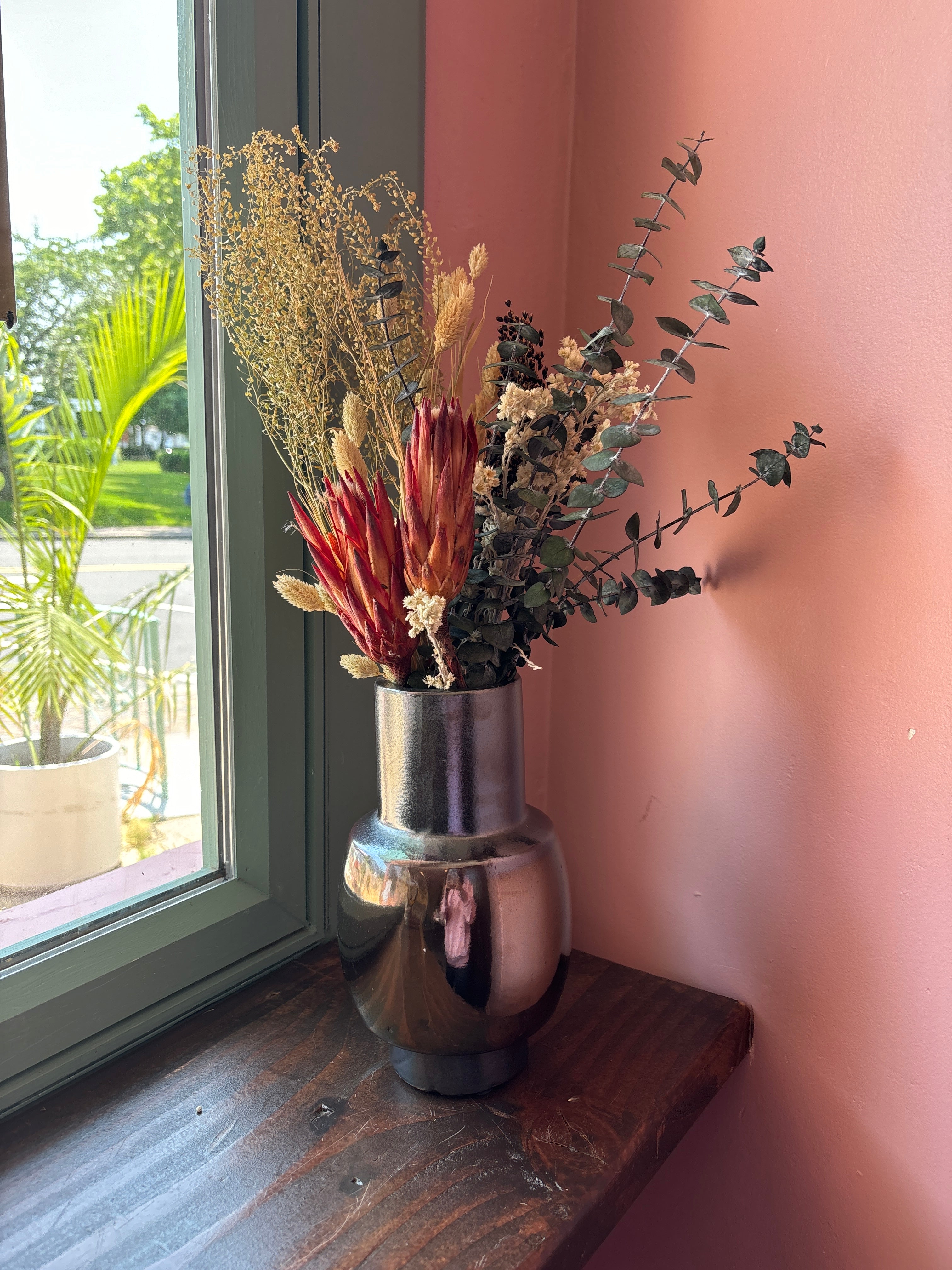 Dried Flowers In Vase #18