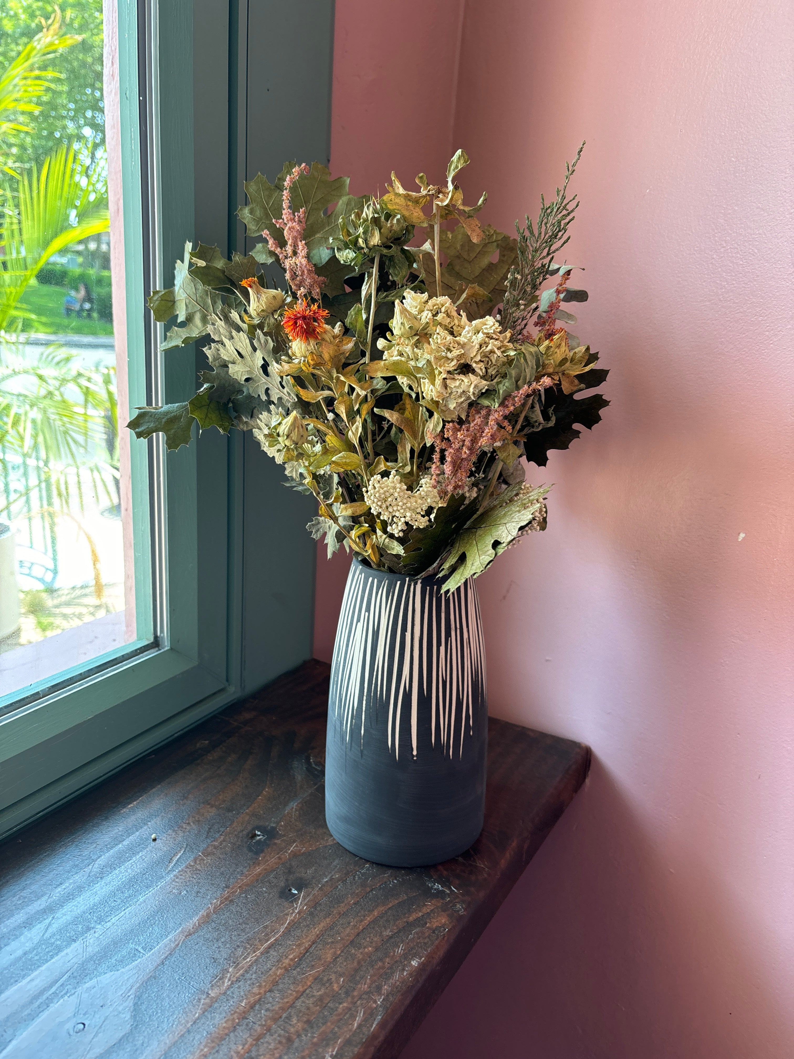 Dried Flowers In Vase #19