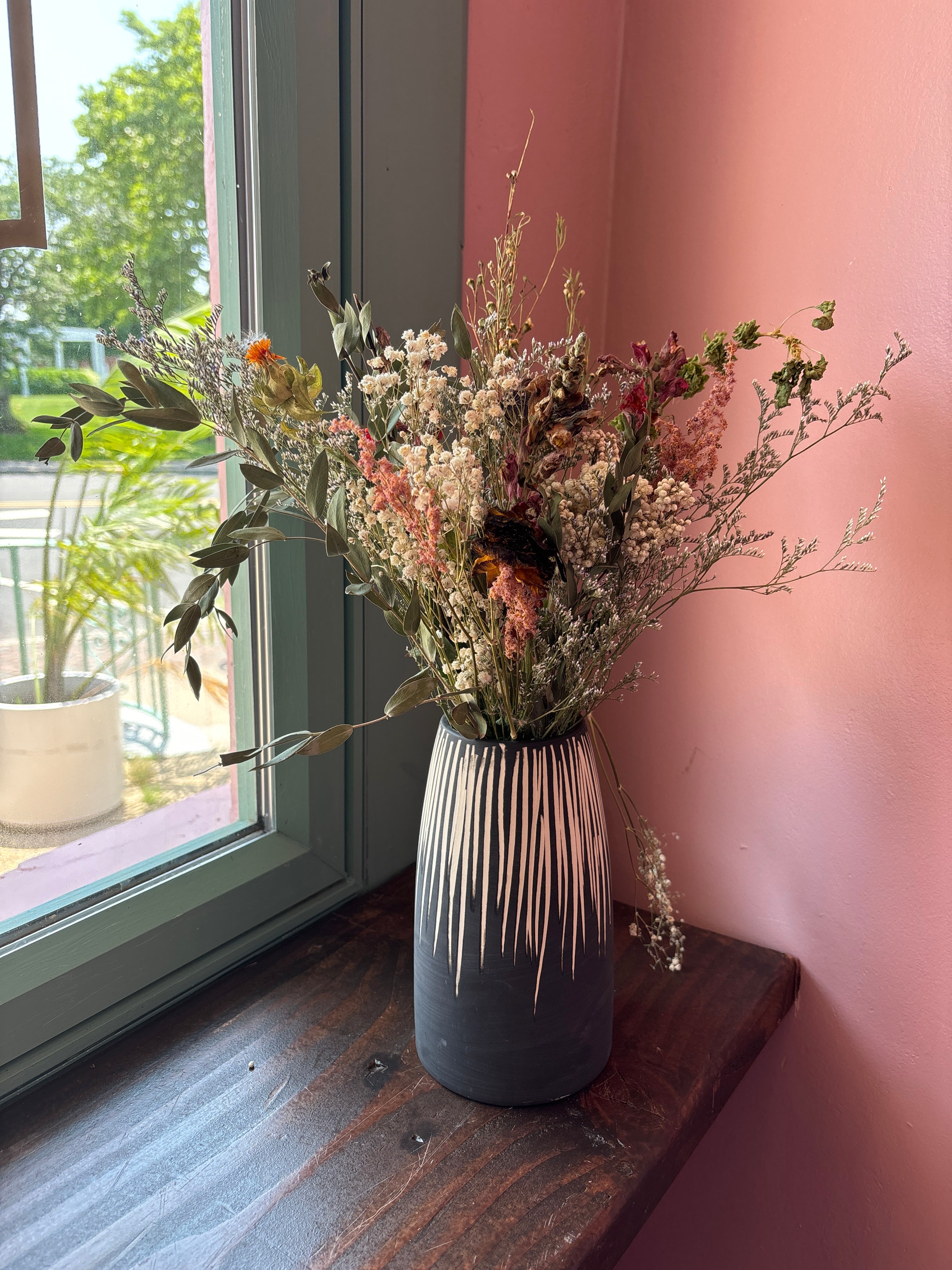 Dried Flowers In Vase #20