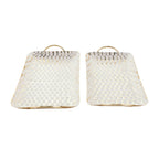 Glam Gold Metal Tray Set