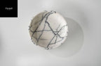 MARBLE PEDESTAL BOWL with LEG- Large  Table Top Décor Bowl