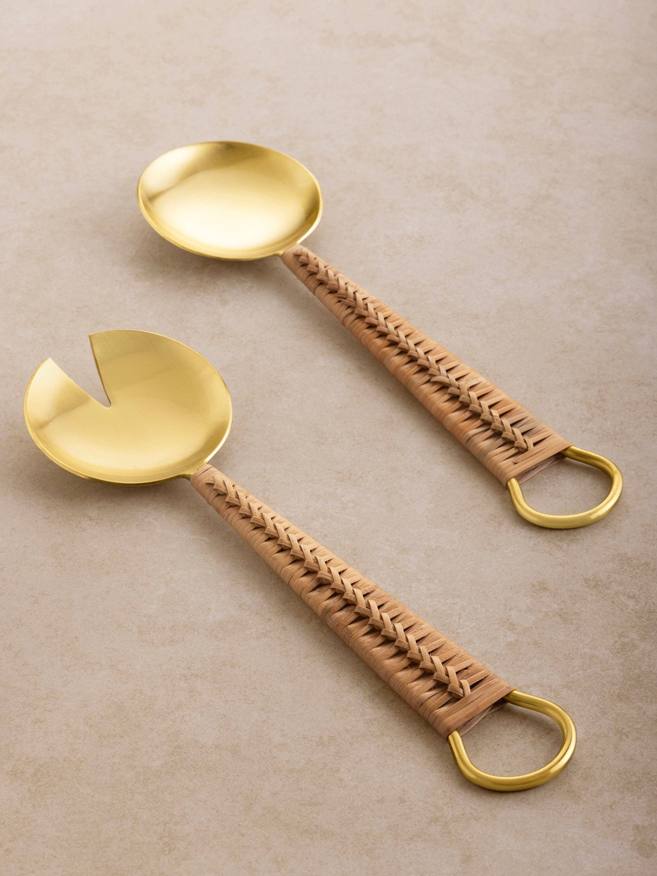 Helsinki Salad Servers - 10.5" x 3"