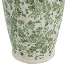7.5x7.5x14.5" Verdant Whisper Ceramic Vase
