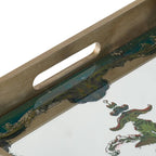 18x13x2" Opulent Baroque Mirror Tray