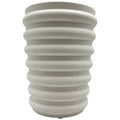 Modern Ceramic Vase in Beige: Large