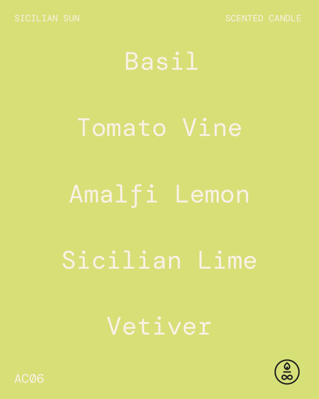 Sicilian Sun Candle 250g