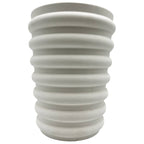 Modern Ceramic Vase in Beige: Large