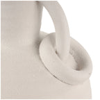 Contemporary Cream Ceramic Vase