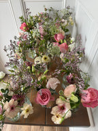 Set of 15 Bud Vase Arrangements