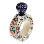 Ring Of Liquid Soul Ceramic Tequila Decanter