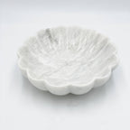 Hand-carved Bowl in Marble and Onyx: Multi-green Onyx, beige