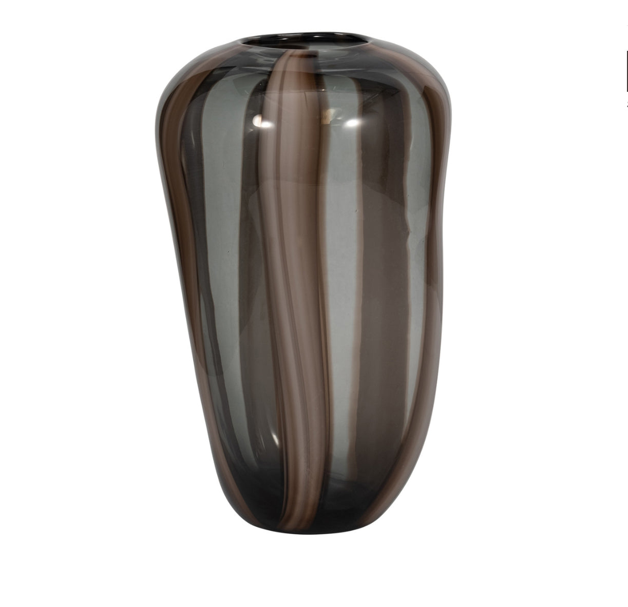 Bayle 13” Large Brown Vase