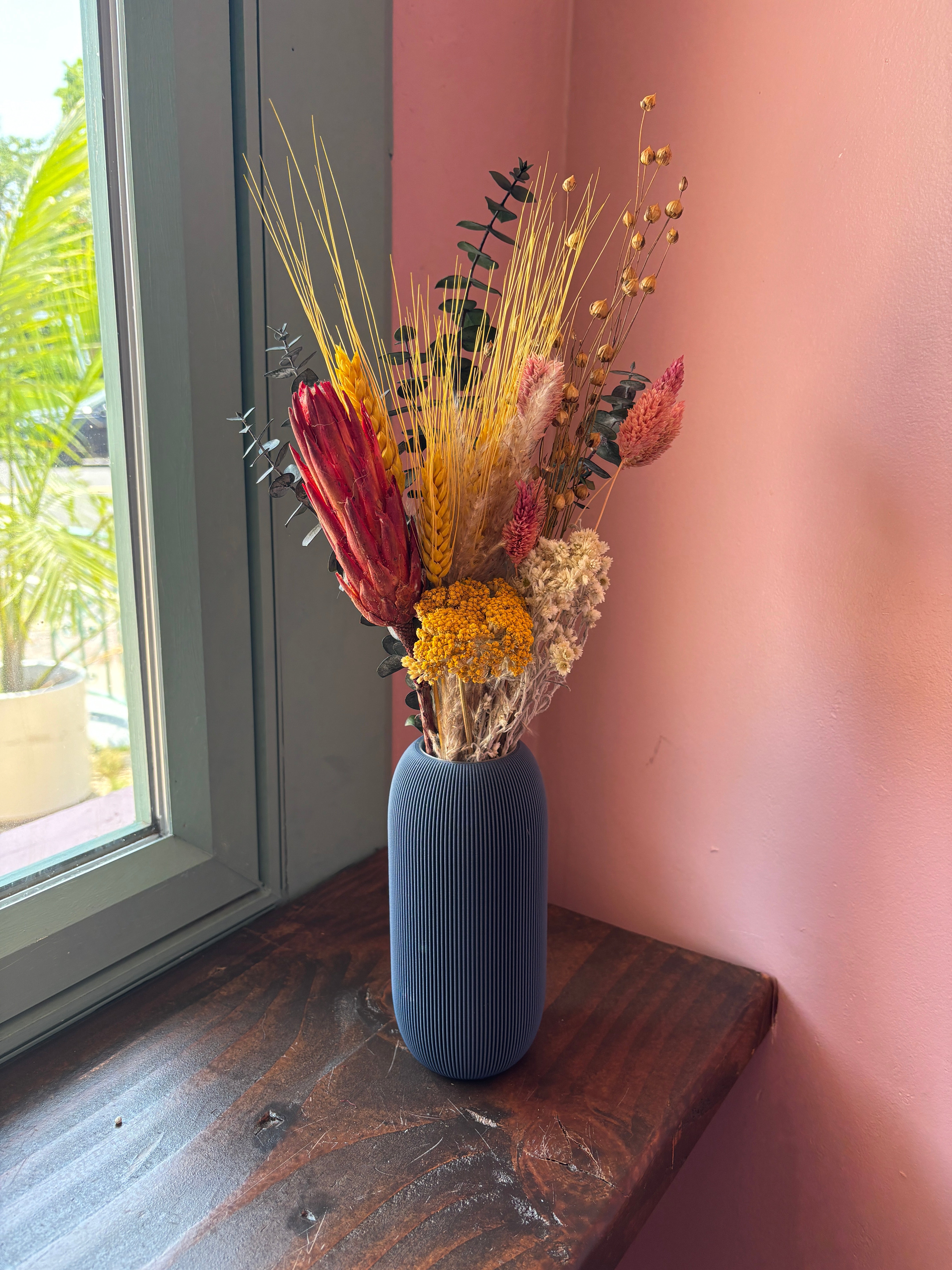 Dried Flowers In Vase #1