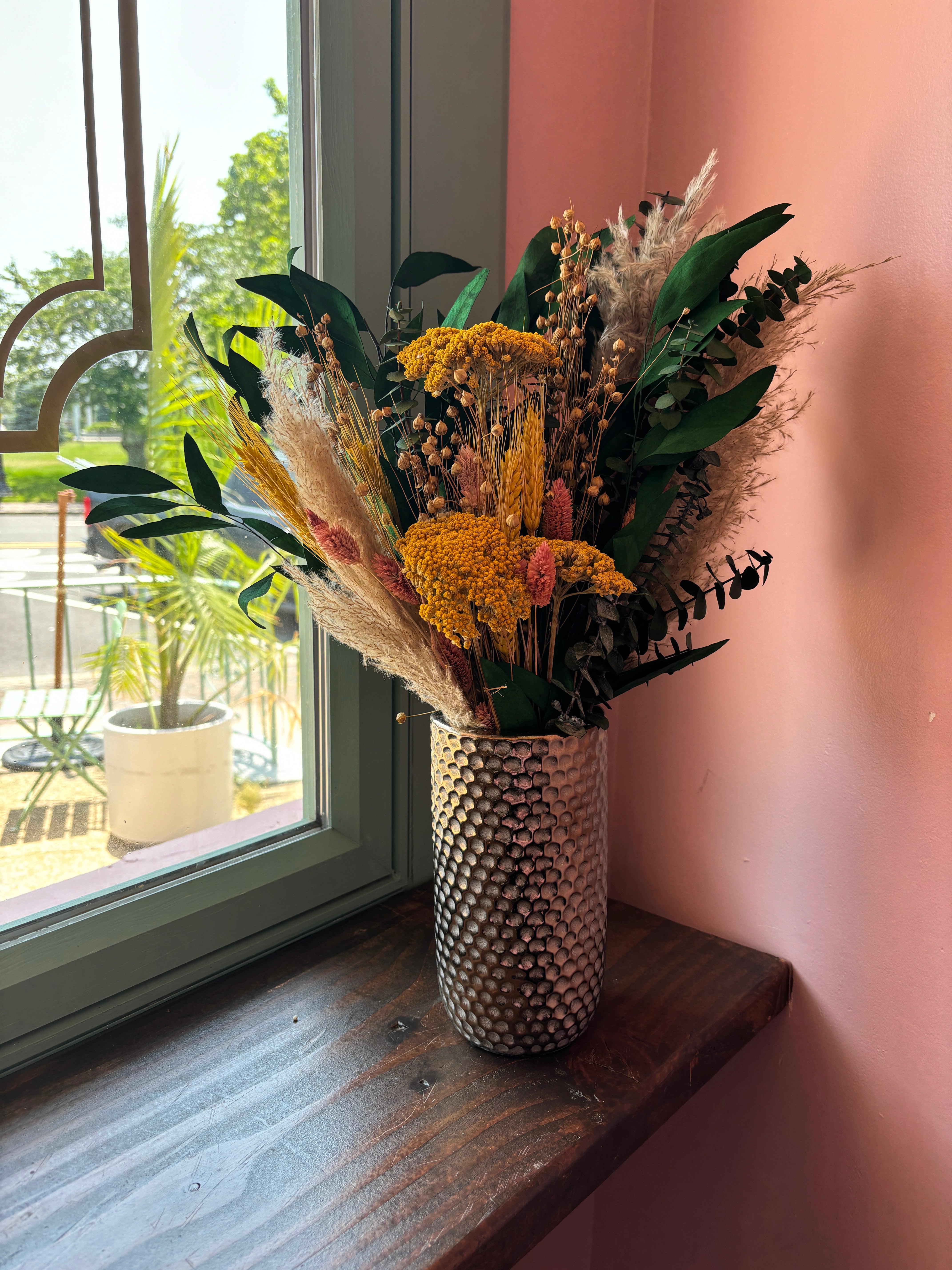 Dried Flowers In Vase #13