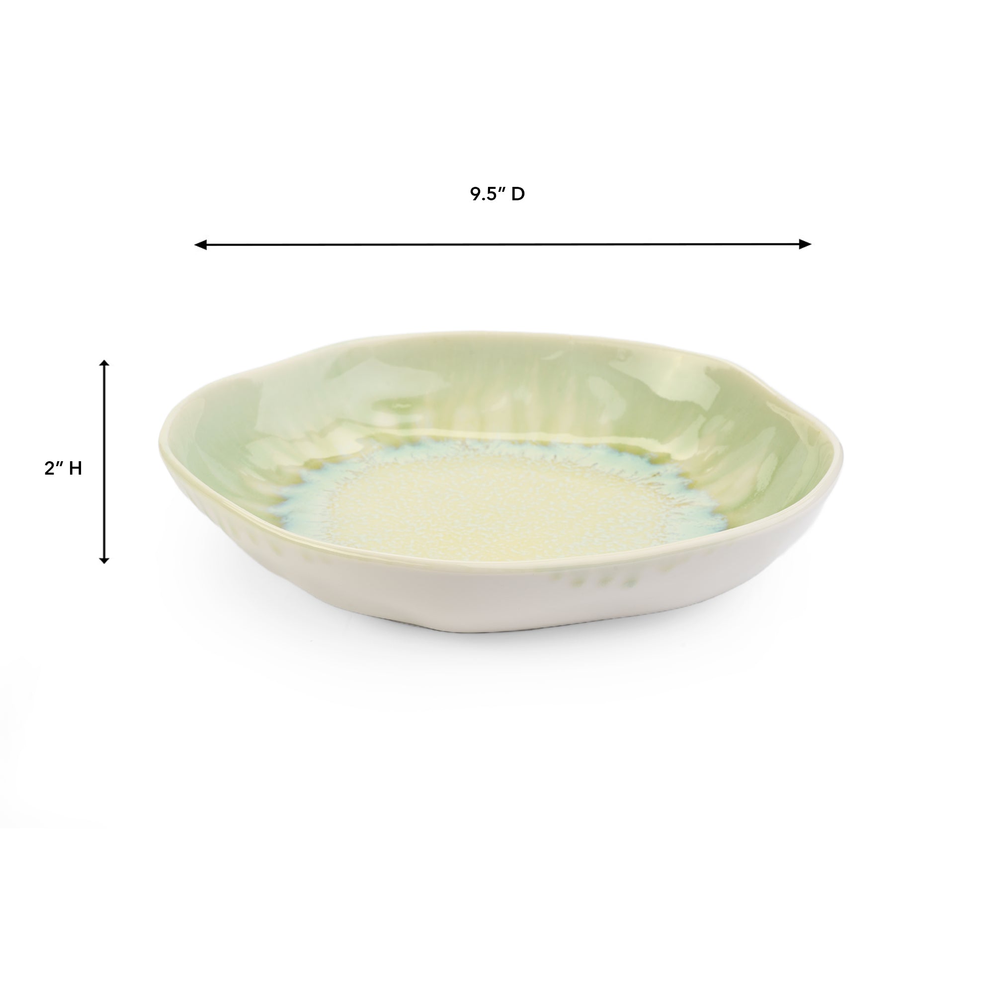 Fiore Porcelain Deep Plate