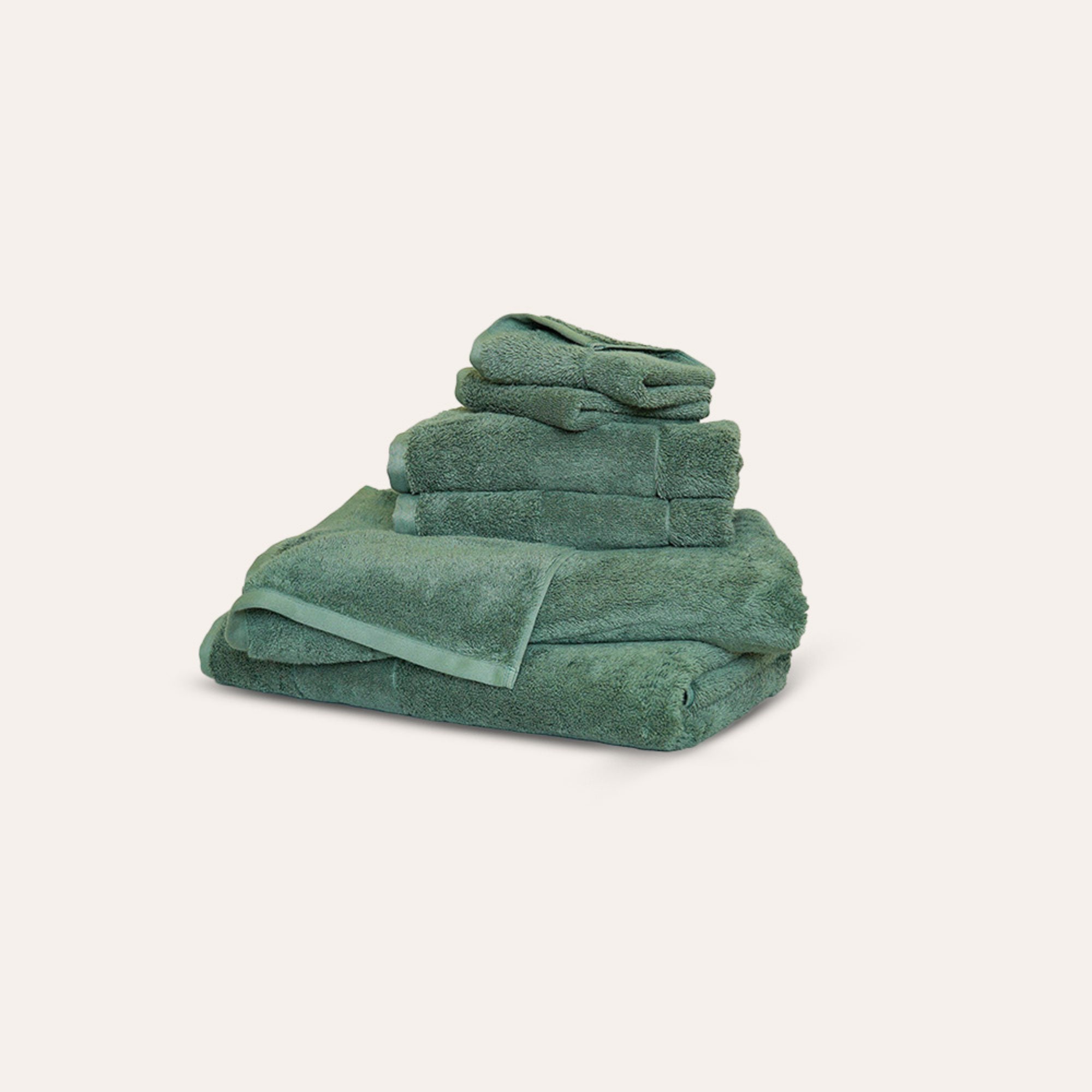 Ritual Bath Towel Set by Rest & Reset shown folded in an alternate color, maintaining a clean and modern aesthetic