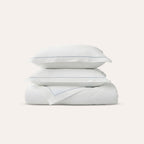 Serene Duvet Cover Set by Rest & Reset in organic cotton, soft and breathable duvet cover designed for calm, restorative sleep