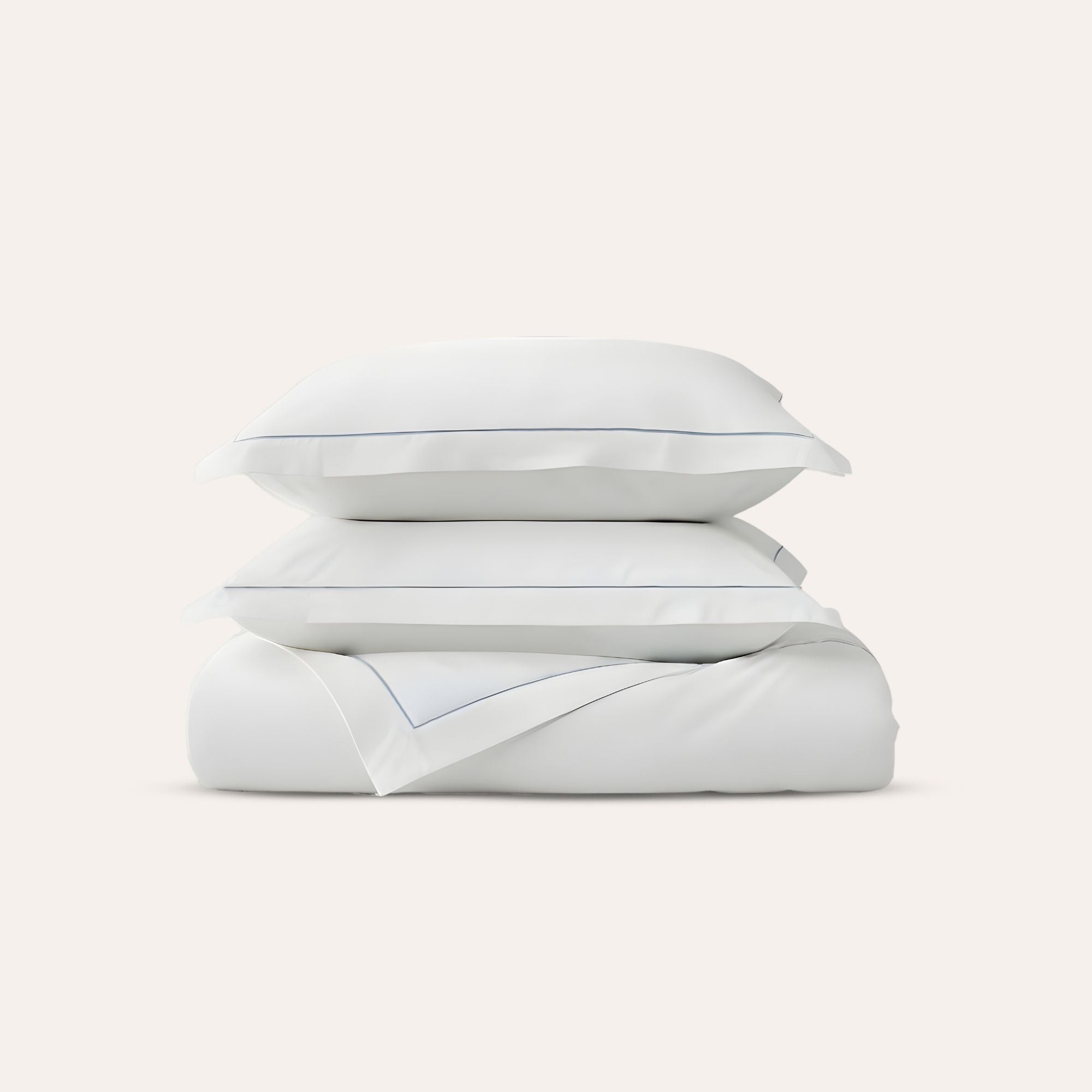 Serene Duvet Cover Set by Rest & Reset in organic cotton, soft and breathable duvet cover designed for calm, restorative sleep