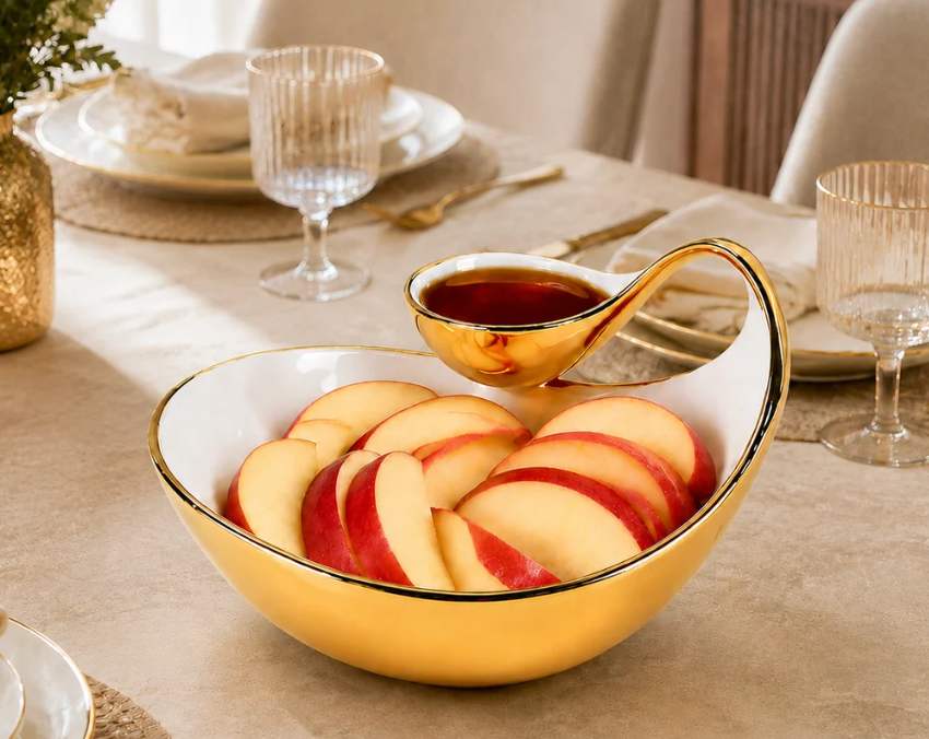 Apple and Honey Bowl