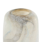 Contemporary Cream Glass Vase