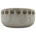 10" Wide Decorative Wood Bowl In Brown